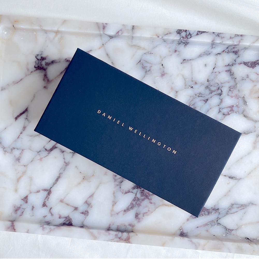 DANIEL WELLINGTON WATCH GIFT BOX MINIMALIST UNISEX EMPTY Black